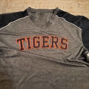 Stitches Athletic Gear Detroit Tigers MLB Size Large? Jersey Top Shirt
